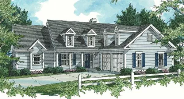 image of affordable country house plan 8252
